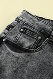 Slit Flare Jeans - OmniGlitz 