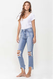 Lovervet Full Size Courtney Super High Rise Kick Flare Jeans - OmniGlitz 