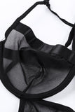 Strappy Mesh Teddy - OmniGlitz 