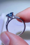 1 Carat Moissanite 4-Prong Ring - OmniGlitz 