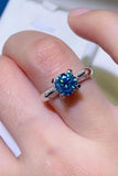 1 Carat Moissanite 4-Prong Ring - OmniGlitz 