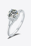 1 Carat Moissanite Split Shank Ring - OmniGlitz 