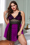 Color Block Lace Gauze Patchwork - OmniGlitz 