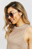 Metal-Plastic Hybrid Full Rim Sunglasses - OmniGlitz 