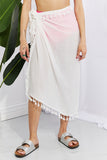 Marina West Swim Relax and Refresh Tassel Wrap Cover-Up - OmniGlitz 
