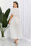 Marina West Swim Sun Goddess Tied Maxi Cover-Up - OmniGlitz 