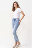 Lovervet Full Size Talia High Rise Crop Skinny Jeans - OmniGlitz 