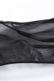 Strappy Mesh Teddy - OmniGlitz 