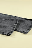 Slit Flare Jeans - OmniGlitz 