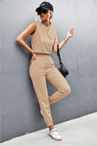 Sleeveless Top and Joggers Set - OmniGlitz 