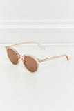 Round Full Rim Polycarbonate Frame Sunglasses - OmniGlitz 